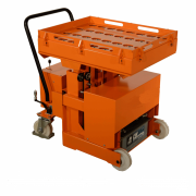 Werkzeugwechselwagen mit absenkbaren Kugeln